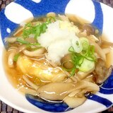 揚げだし豆腐のきのこあんかけ